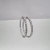 Argollas super Kate plateada 6.5cm - Furman Jewels