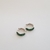 Argollitas shine green (plateadas) - comprar online