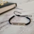 Pulsera Best Dad macramé - PLATA 925 ( A PEDIDO)