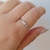 Anillo B79 solitario tres cubics - buy online
