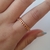 Anillo B75 grumet finito (rosado)