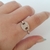Anillo B71 Gucci con cz