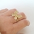 Anillo B7 (dorado) - comprar online