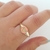 Anillo B14 corazon rosa
