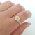 Anillo B14 corazon blanco
