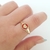 Anillo B14 corazon rojo