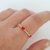 Anillo B16 corazones rojos - comprar online