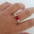 Anillo B27 Chiara fucsia - Furman Jewels