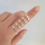 Anillo B151 tres estrellas - comprar online