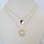 Collar doble circle gold