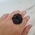 Anillo flor de loto Black - comprar online