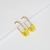 Aros clip yellow (dorado)