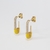 Aros clip yellow (dorado) - comprar online