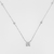 Collar solitario chic