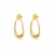 Aros Long wax dorados