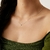 Collar solitario new Susan (Plateado) - comprar online
