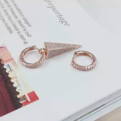 Argollitas Empire state rosado