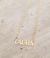 Collar ROCK my name personalizado