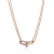 Collar armonía cz rosado