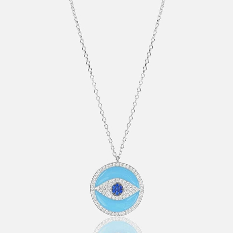 Collar Ojo turquesa