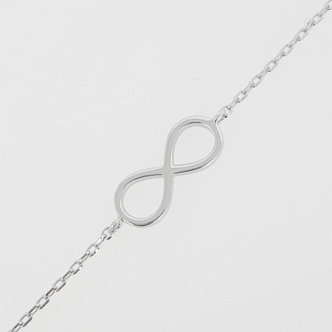 Pulsera infinito simple plain