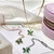 Collar Green Butterfly