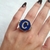 Anillo Artdeco Lazuli (A PEDIDO)