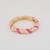 Anillo B166 marshmello fucsia (dorado)