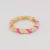 Anillo B166 marshmello fucsia (dorado)