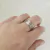 Anillo B200 solitario (plateado) - comprar online