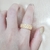 Anillo B205 golden cz