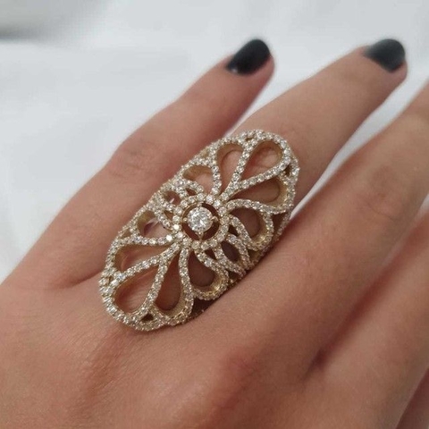 Anillo Filigree dorado