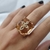 Anillo Olimpia beige