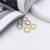 Argollitas pave rectangle - (copia) - buy online