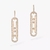 Argollas Súper clip (rosado) - comprar online