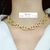 Choker Hermes cz (dorado)