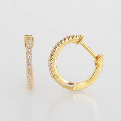 Argollitas barbie doradas