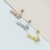 Aritos Piercing Delicate Colgante CZ