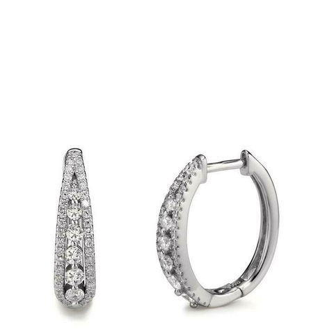 Argollitas oval queen - (plateado) - comprar online