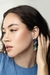 Aros fleur blue and green - Furman Jewels