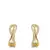 Argollitas Brisura infinito (dorado) - comprar online