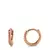 Argollitas Torzaditas mini (Rosado) - comprar online