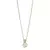Collar Solitario Perlita y CZ (Dorado) - buy online