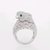 Anillo Parrot plateado