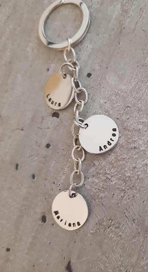 Llavero circle name (pre order)