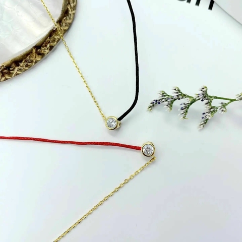 Choker Duo (dorado)