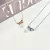 Collar Blue Coquette (plateado) - comprar online