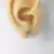 Aritos mini bow (plateado) - Furman Jewels