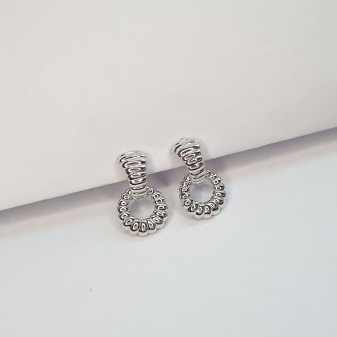 Aros Vintage Anine (Plateado)