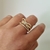 Anillo B413 (dorado) - comprar online